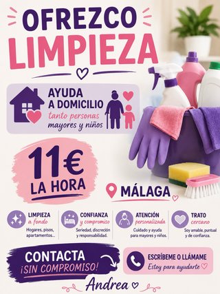 ¿Tu hogar impecable hoy? Servicio de limpieza