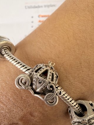 Charm Pandora Carroza Princesas Disney