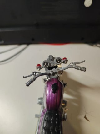 Maqueta Moto Suzuki GT-750 Polistil Años 70
