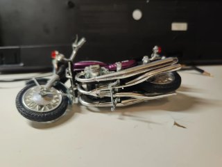 Maqueta Moto Suzuki GT-750 Polistil Años 70