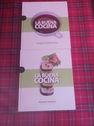 LOTE ENCICLOPEDIA DE COCINA + ARCHIVADORES