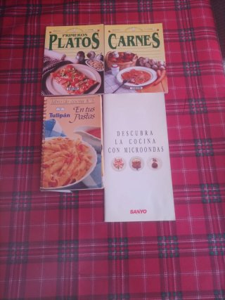 LOTE ENCICLOPEDIA DE COCINA + ARCHIVADORES