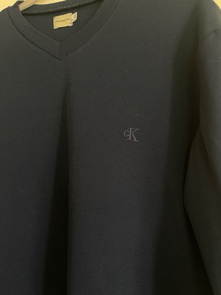 Maglia Calvin Klein Jeans Uomo Blu Taglia XL