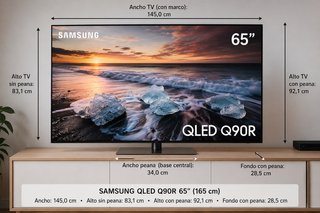 Samsung QLED Q90R 65” 4K Smart TV