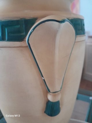 Lámpara de mesa estilo egipcio