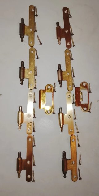 Dos puerta, madera,cristal las 2 x 50€ 72x202