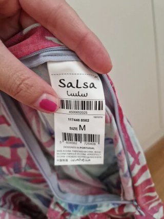 Peto falda pantalón Salsa estampado