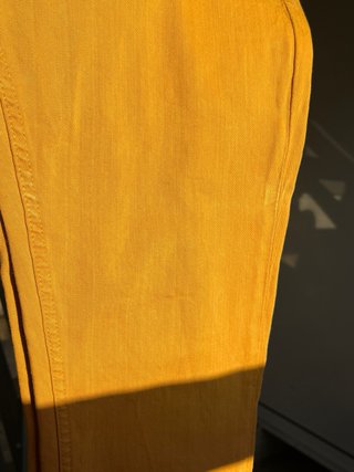 Pantalones vaqueros amarillos talla XXL