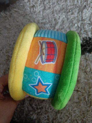 Tambor musical infantil con luces y sonidos