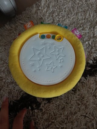 Tambor musical infantil con luces y sonidos