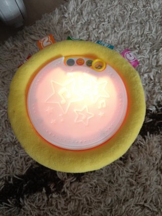 Tambor musical infantil con luces y sonidos
