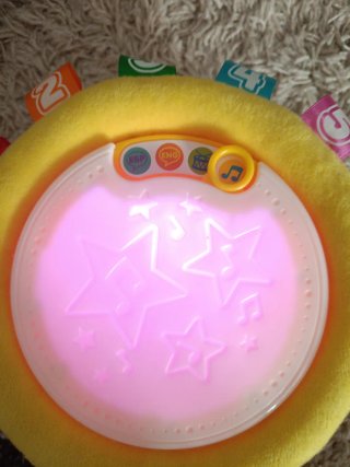 Tambor musical infantil con luces y sonidos