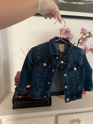 Giacchetta denim per bambini 9-12 mesi
