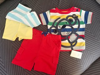Conjunto bebé 3/6 meses nuevo con etiquetas