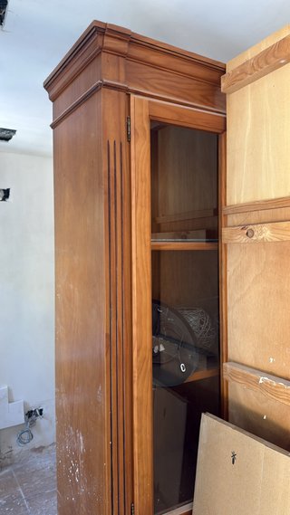 Mueble de salón madera maciza