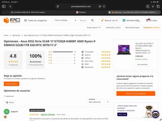 Ordenador Asus ROG Strix 17
