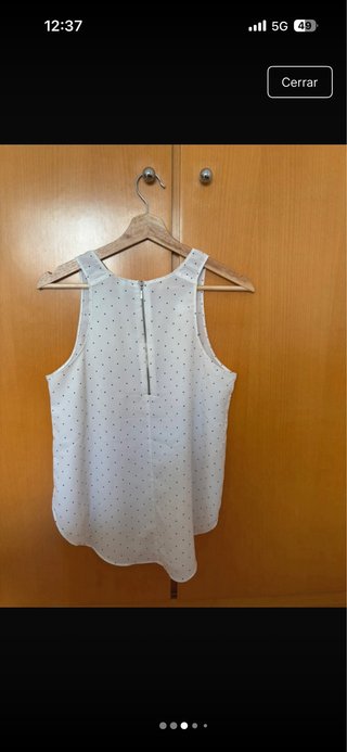 Camiseta tirantes Stradivarius Lunares Talla L
