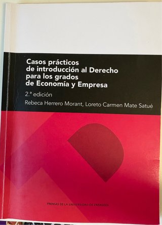Casos prácticos de introducción al Derecho para...