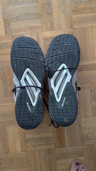Zapatillas pádel Babolat Jet Viva Hombre Blancas