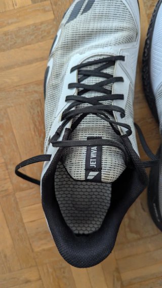 Zapatillas pádel Babolat Jet Viva Hombre Blancas