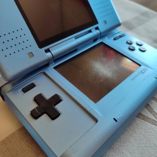Nintendo DS Fat Blu + Gioco Game & Watch