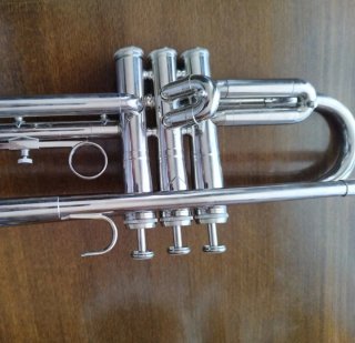 Trompeta Weril Plata Usada