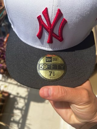 Cappello New Era NY Bianco/Nero