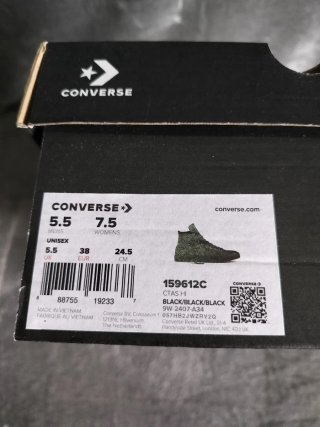 Converse All Star Chuck Taylor Unisex Nero