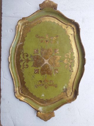 Vasso Fiorentino Legno Dorato
