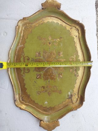 Vasso Fiorentino Legno Dorato