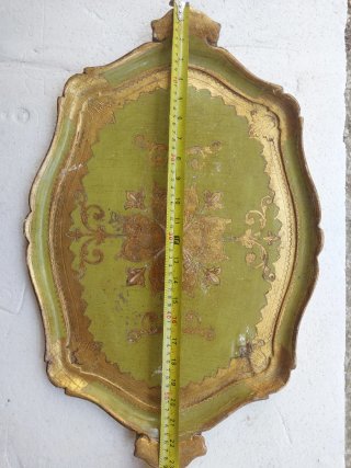 Vasso Fiorentino Legno Dorato