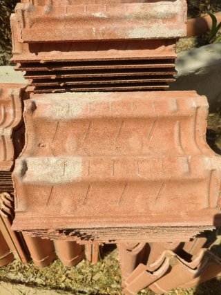 Tejas de hormigón