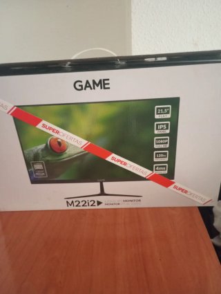 Monitor GAME 120Hz Negro/Gris