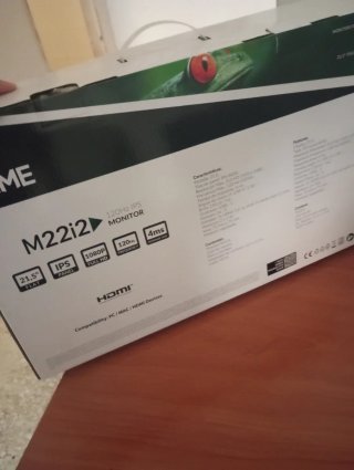 Monitor GAME 120Hz Negro/Gris