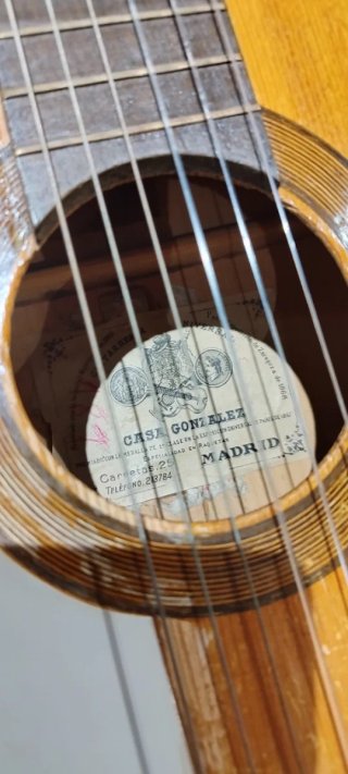 Guitarra: Francisco Esteve González (casa González