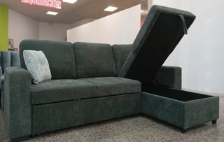 Sofá Cama Luke, Gris Oscuro, Cómodo ¡EN OFERTA!