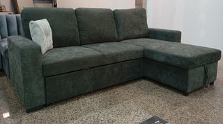 Sofá Cama Luke, Gris Oscuro, Cómodo ¡EN OFERTA!