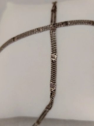 Antiguo collar marcasitas y granate