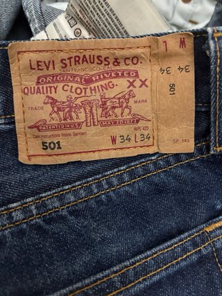 Jeans Levi's 501 Vintage