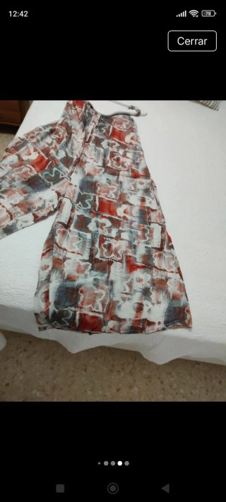 Mono largo estampado