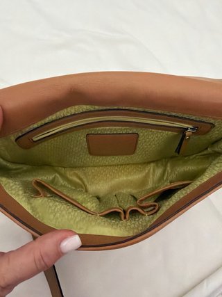 Bolso Tous Marrón Piel Grabado Oso