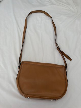 Bolso Tous Marrón Piel Grabado Oso