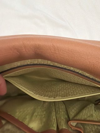 Bolso Tous Marrón Piel Grabado Oso