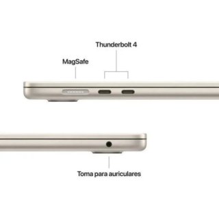 MacBook Air 15 M5 16GB 512GB 10-C GPU Blanco Estr.