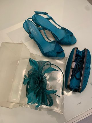 Conjunto Woman by Marypaz: Zapatos, Bolso y Tocado