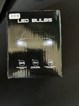 lampadina auto Led H7 8000K