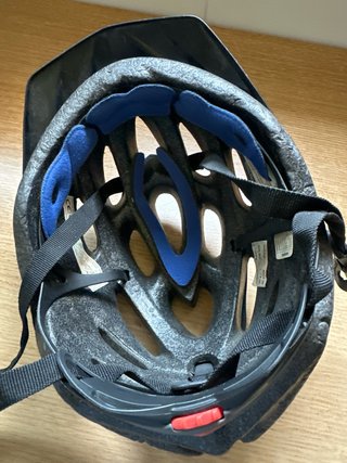 Casco de Bicicleta Bell Azul y Blanco