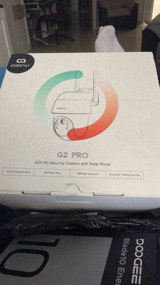 Cámara Seguridad Solar 4G COOAU G2 Pro