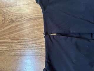 Vestido negro corto