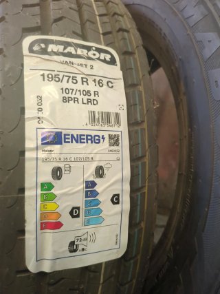 Neumático Mabor 195/75 R 16 C 107/105 R